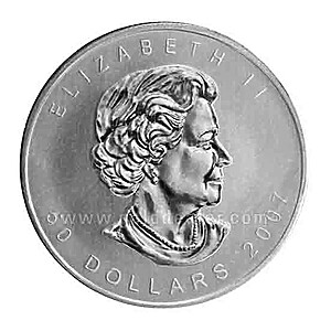 Canadian Palladium Maple Leaf 1 oz