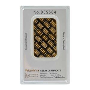 Credit Suisse Gold Bar 1 oz
