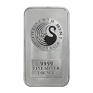 Australian Silver Kangaroo 1 oz Bar