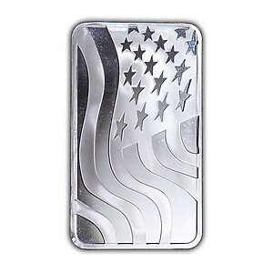 10 oz Silver Bar American Freedom