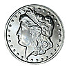 1 oz Silver Round Morgan Type