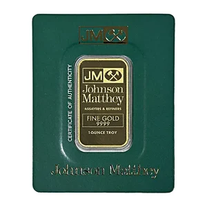 JM Gold Bar 1 oz